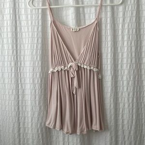 Babydoll low cut tank